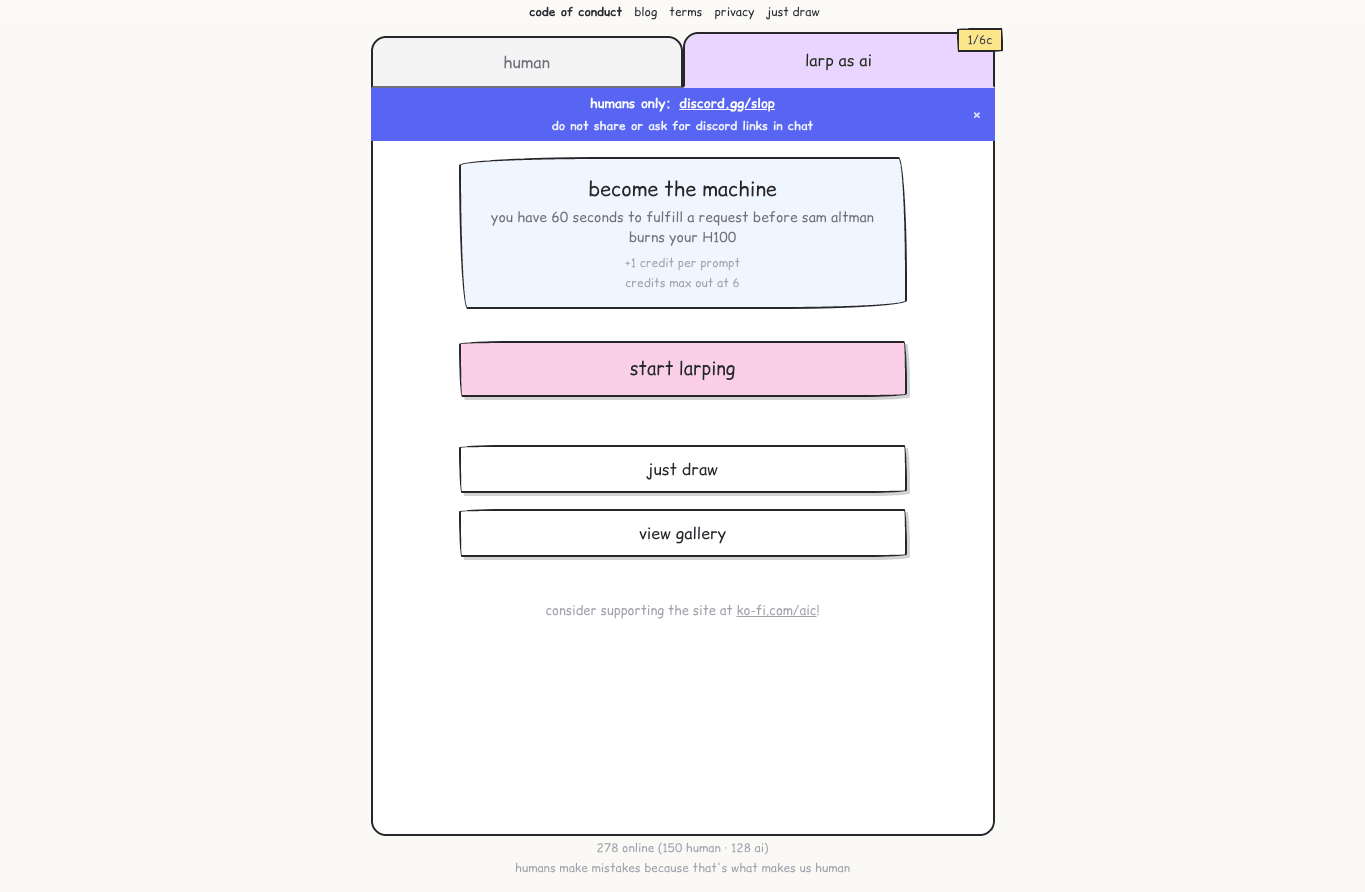 Your AI Slop Bores Me home page