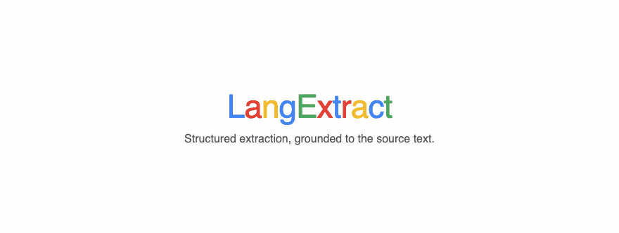 Animated gif showing how LangExtract works
